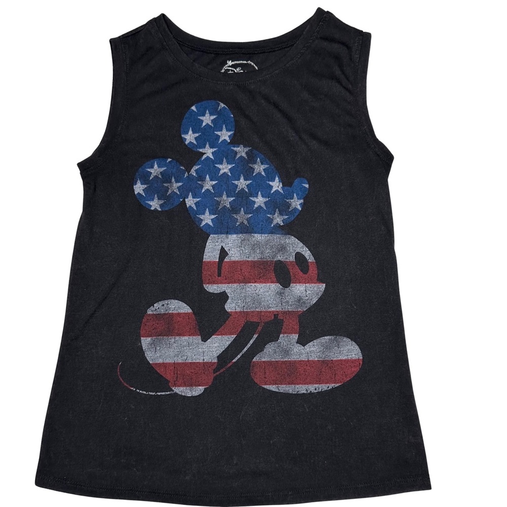 Disney Mickey Patriotic Sleeveless Top